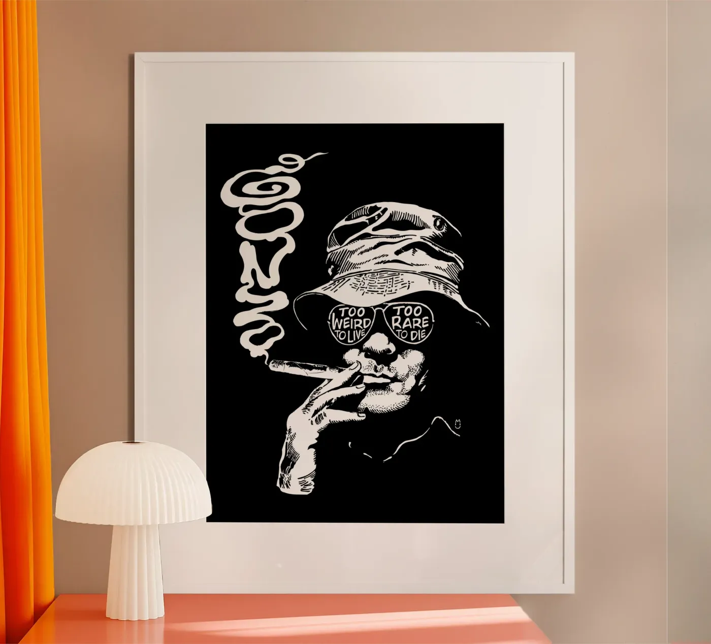 Gonzo poster da Mariel Toigo