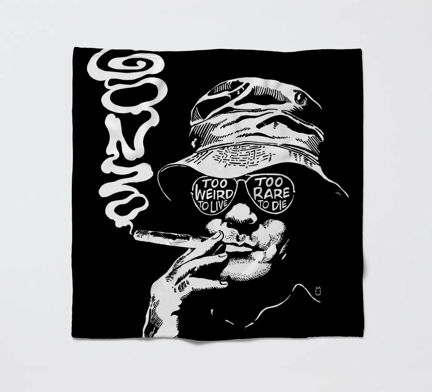 Gonzo Fleecedecke von Mariel Toigo