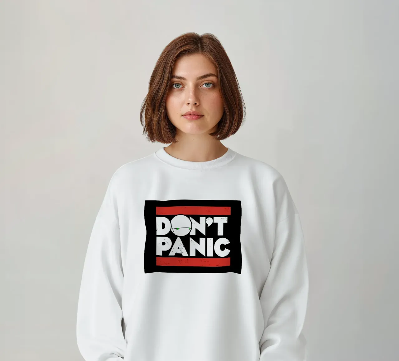 Niente panico felpa da Mariel Toigo