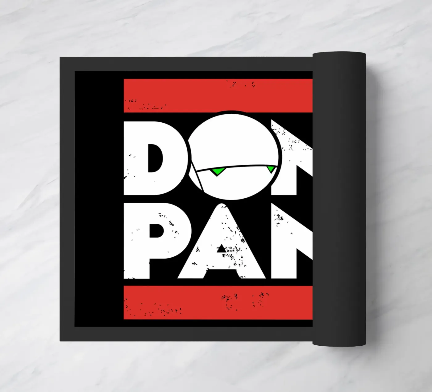 Don't Panic paillasson de Mariel Toigo