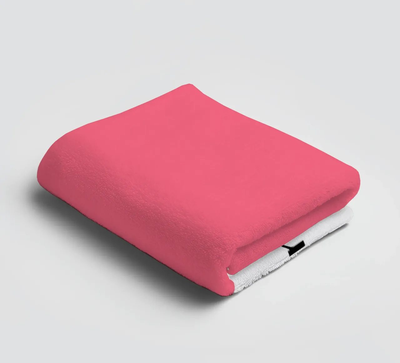 My Colour is Watermelon – Minimalist Typography Print towel by JaySan Studio