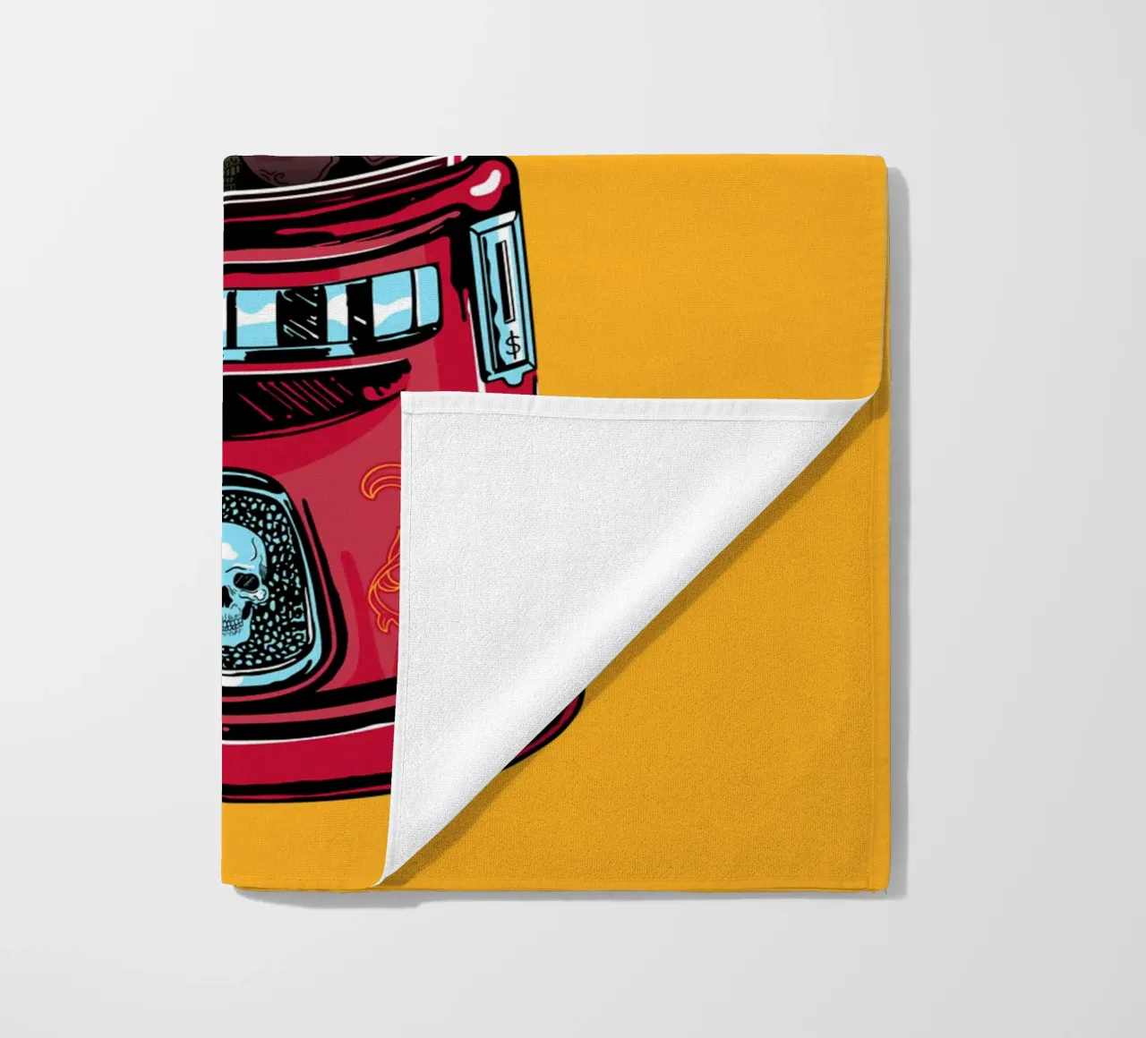 Skull Machine telo mare da Mariel Toigo