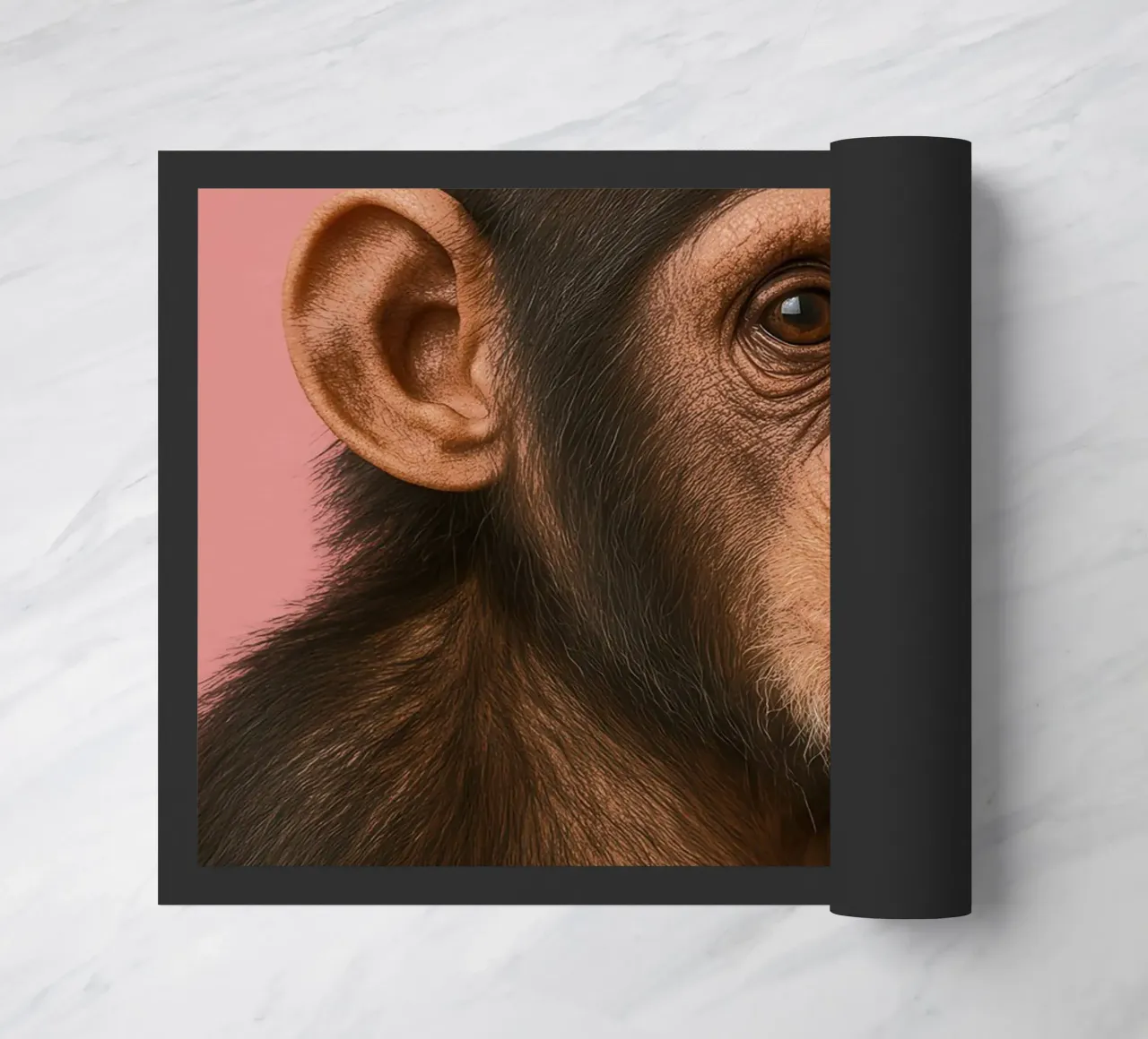Chimpanzee with Bubblegum zerbino da Attaboy Dsgn