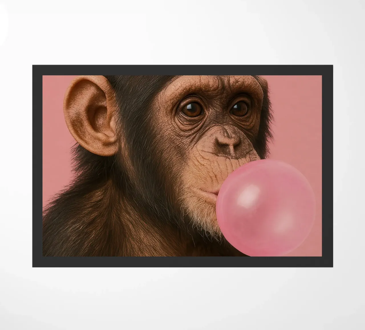 Chimpanzee with Bubblegum zerbino da Attaboy Dsgn