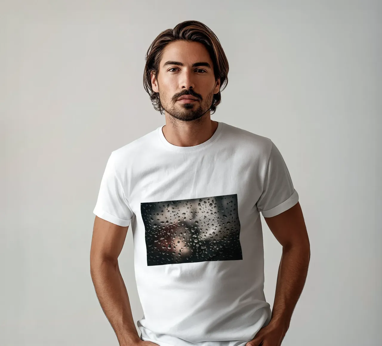 Gocce di pioggia t-shirt da Marcus Beckert | Fotografie
