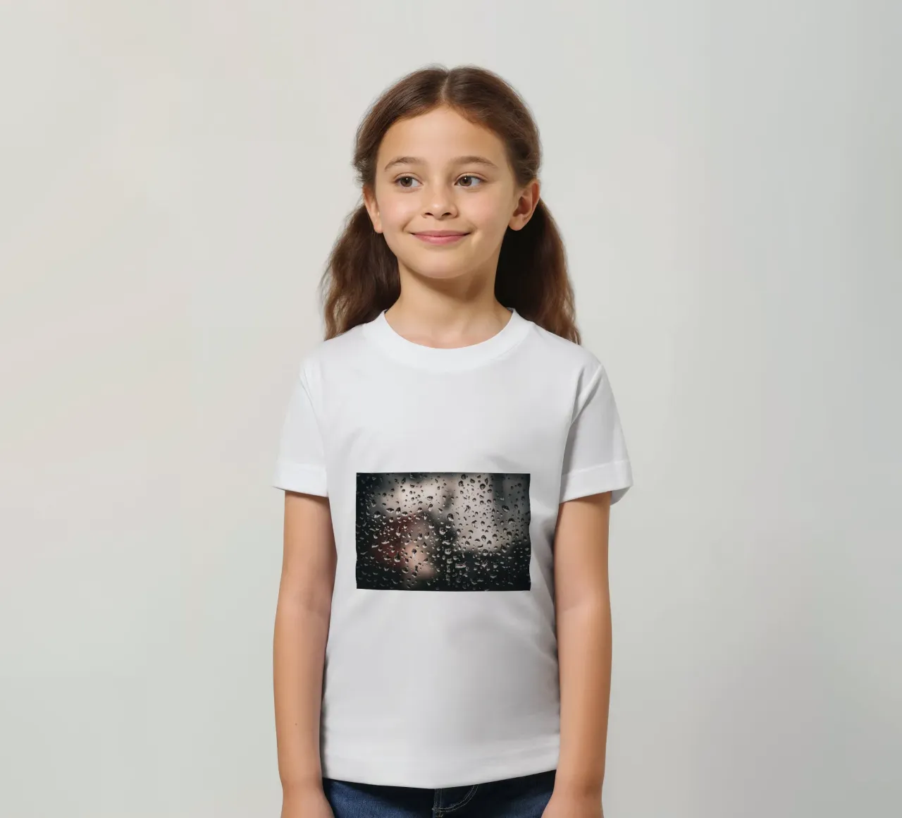 Gocce di pioggia t-shirt bambini da Marcus Beckert | Fotografie