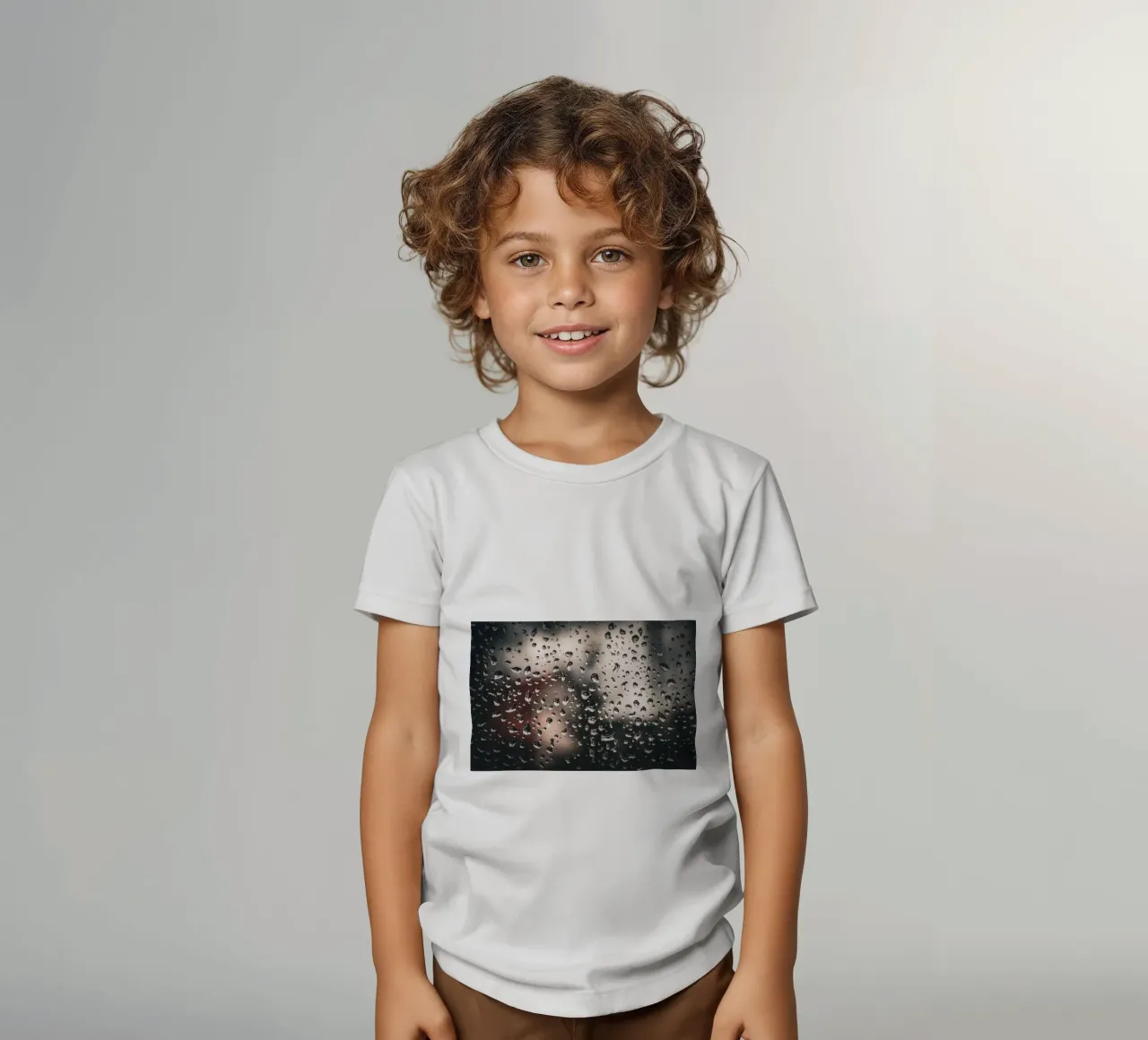 Gocce di pioggia t-shirt bambini da Marcus Beckert | Fotografie