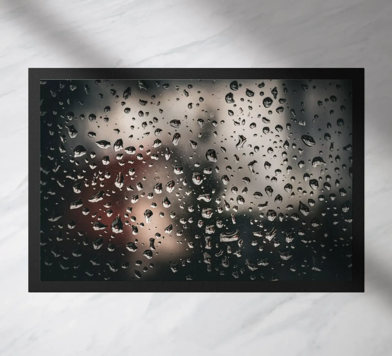 Raindrops doormat by Marcus Beckert | Fotografie