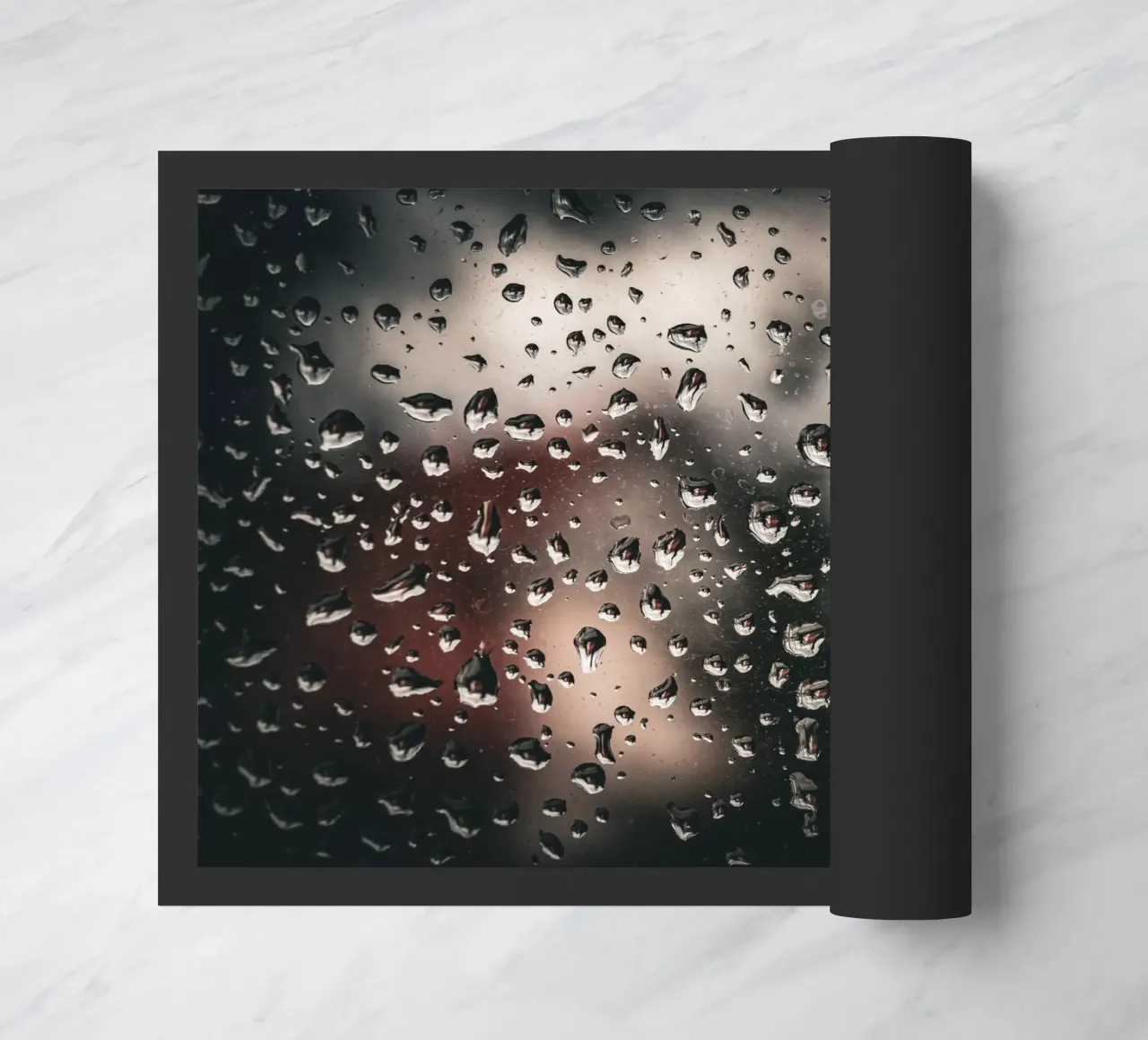 Raindrops doormat by Marcus Beckert | Fotografie
