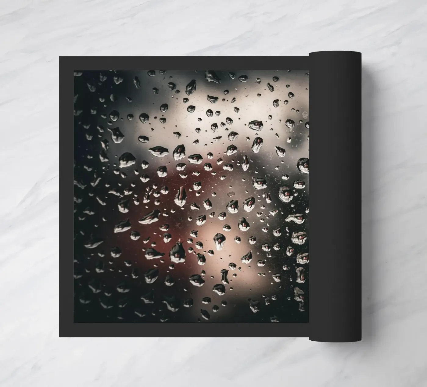 Raindrops doormat by Marcus Beckert | Fotografie