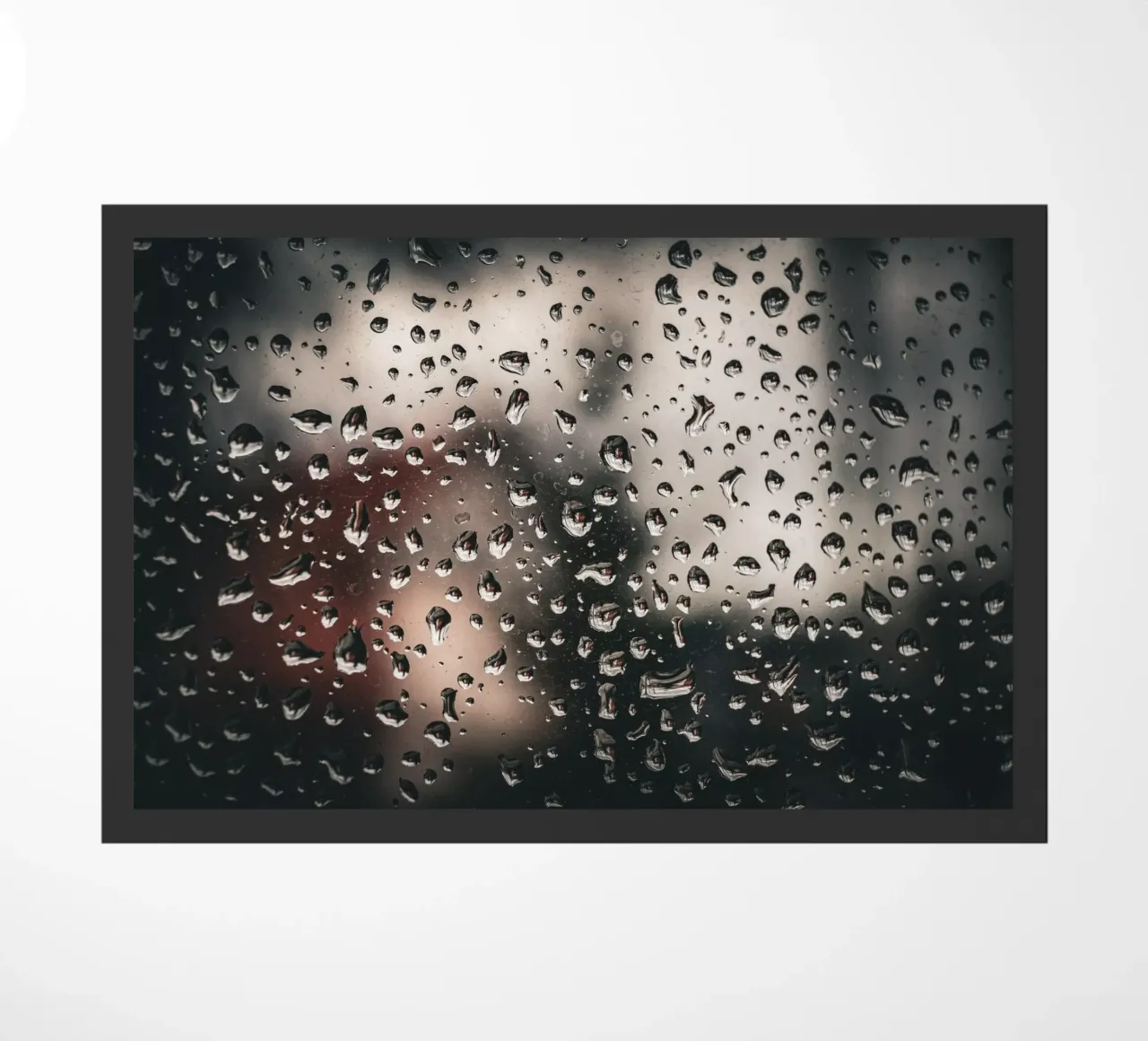 Raindrops doormat by Marcus Beckert | Fotografie