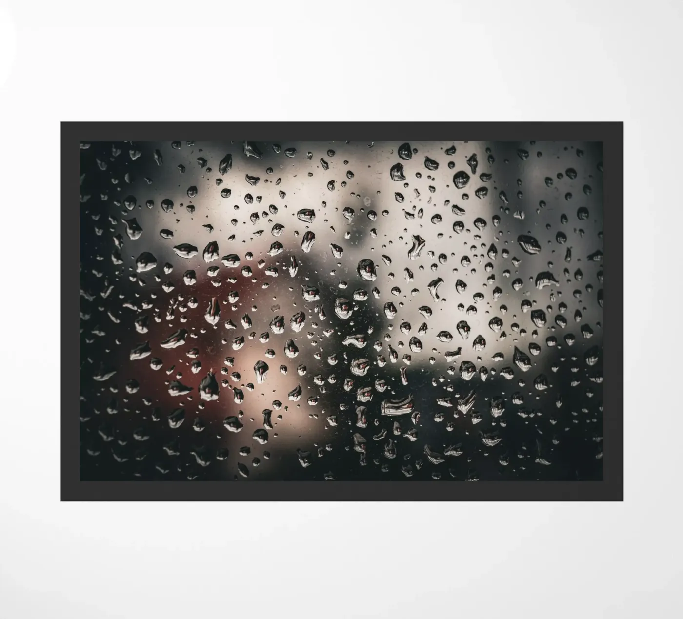 Raindrops doormat by Marcus Beckert | Fotografie