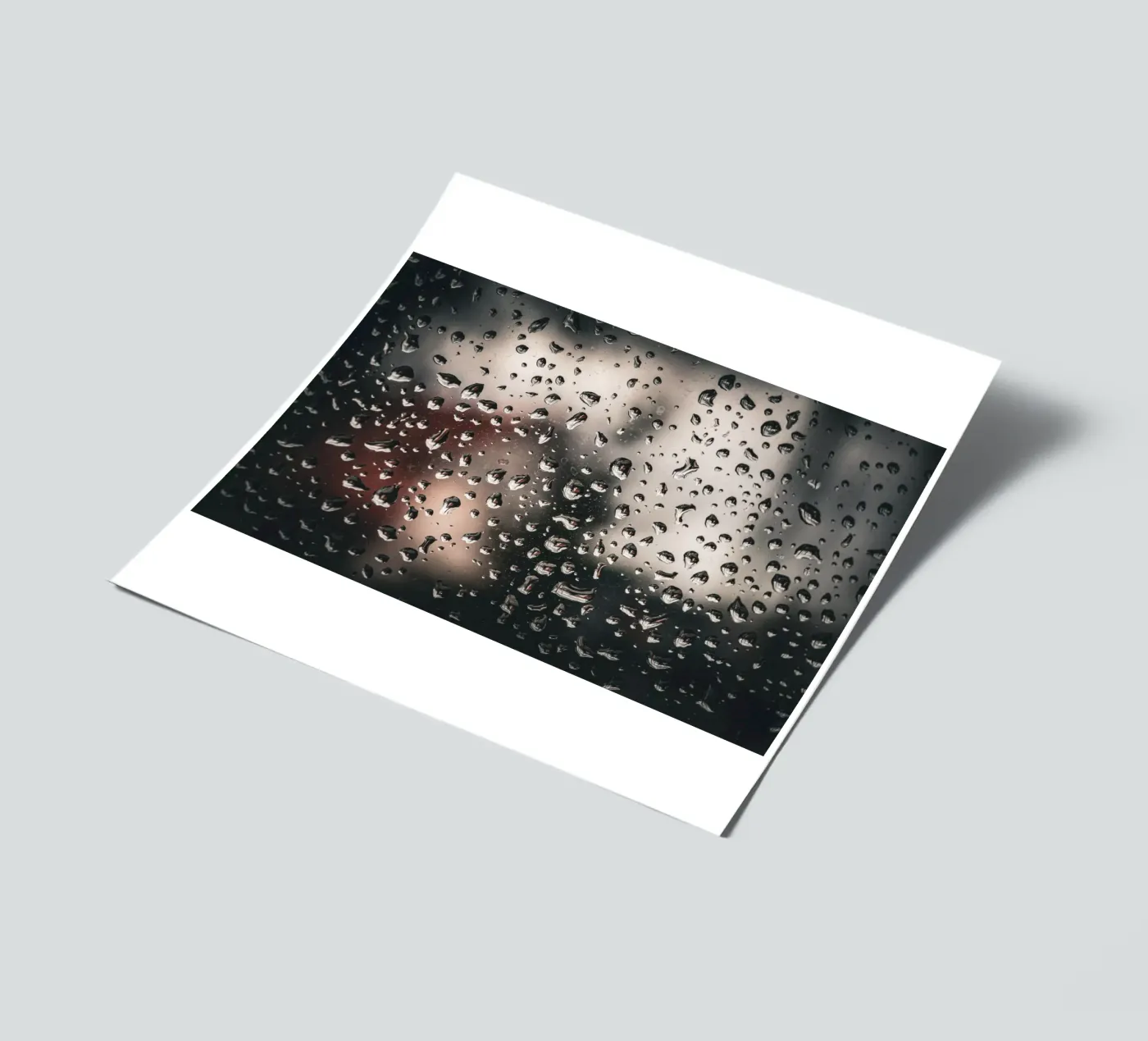 Regendruppels stickervel van Marcus Beckert | Fotografie