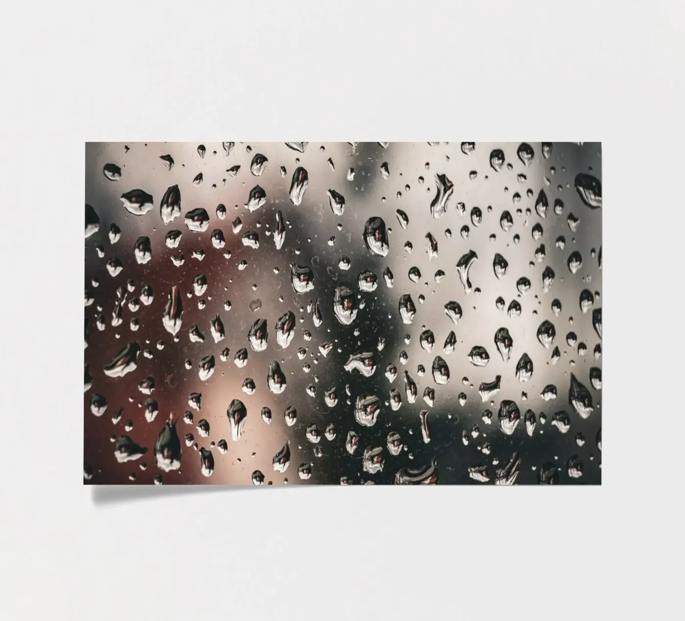 Regendruppels stickervel van Marcus Beckert | Fotografie