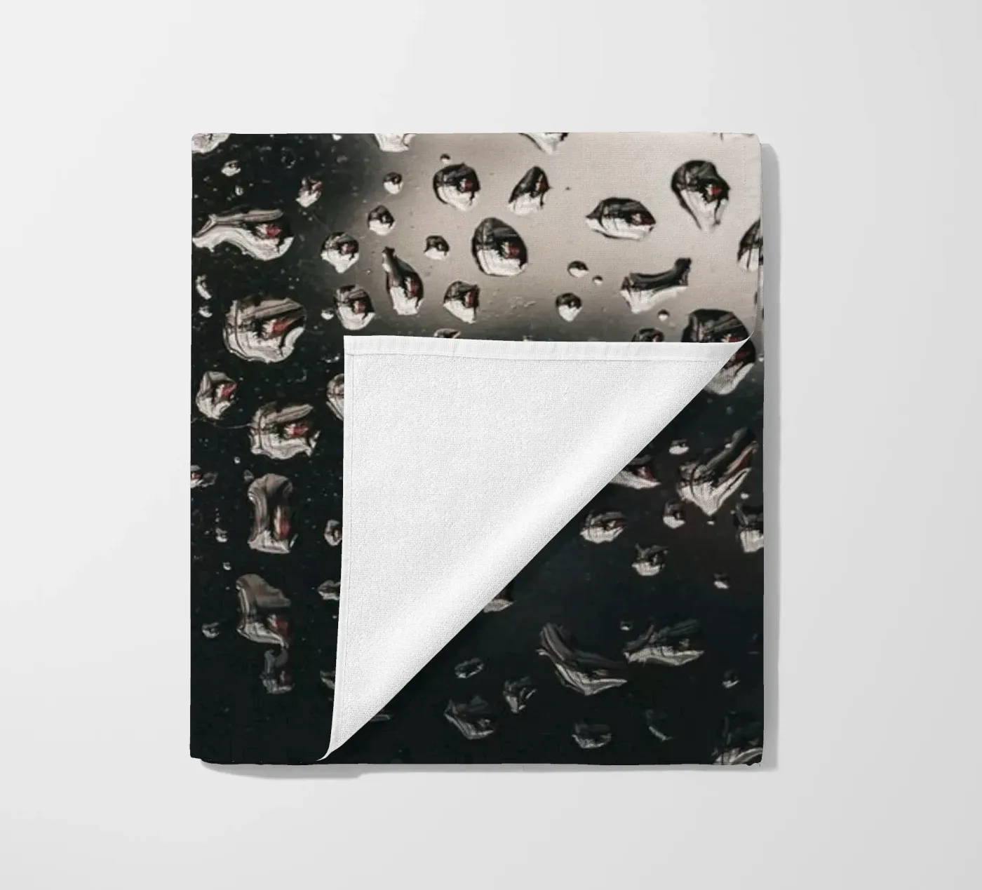 Gocce di pioggia telo mare da Marcus Beckert | Fotografie