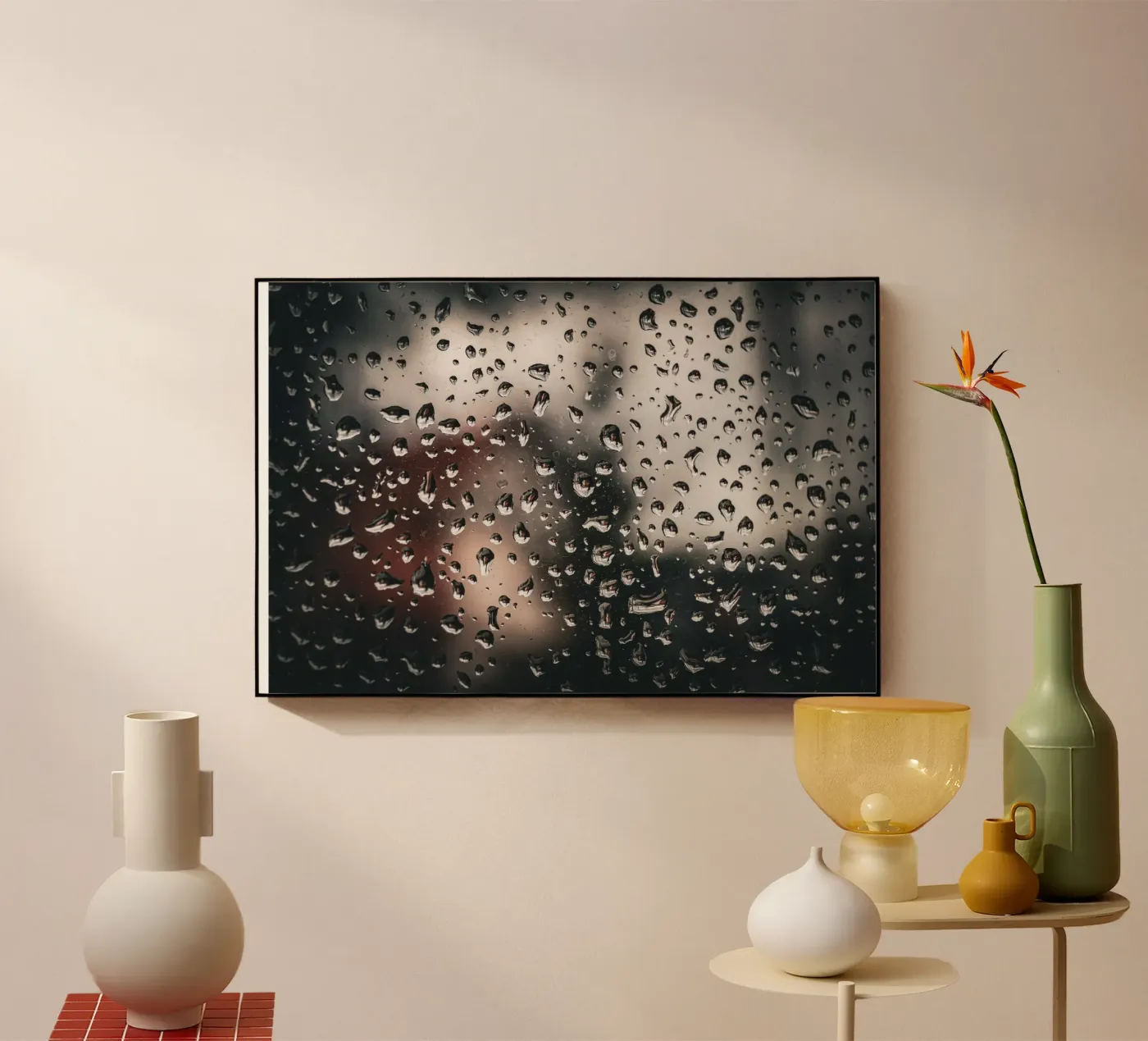 Raindrops acrylic glass by Marcus Beckert | Fotografie