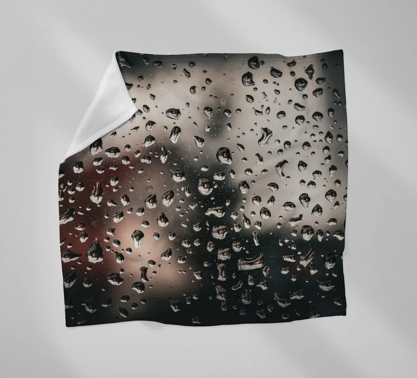 Regendruppels fleecedeken van Marcus Beckert | Fotografie