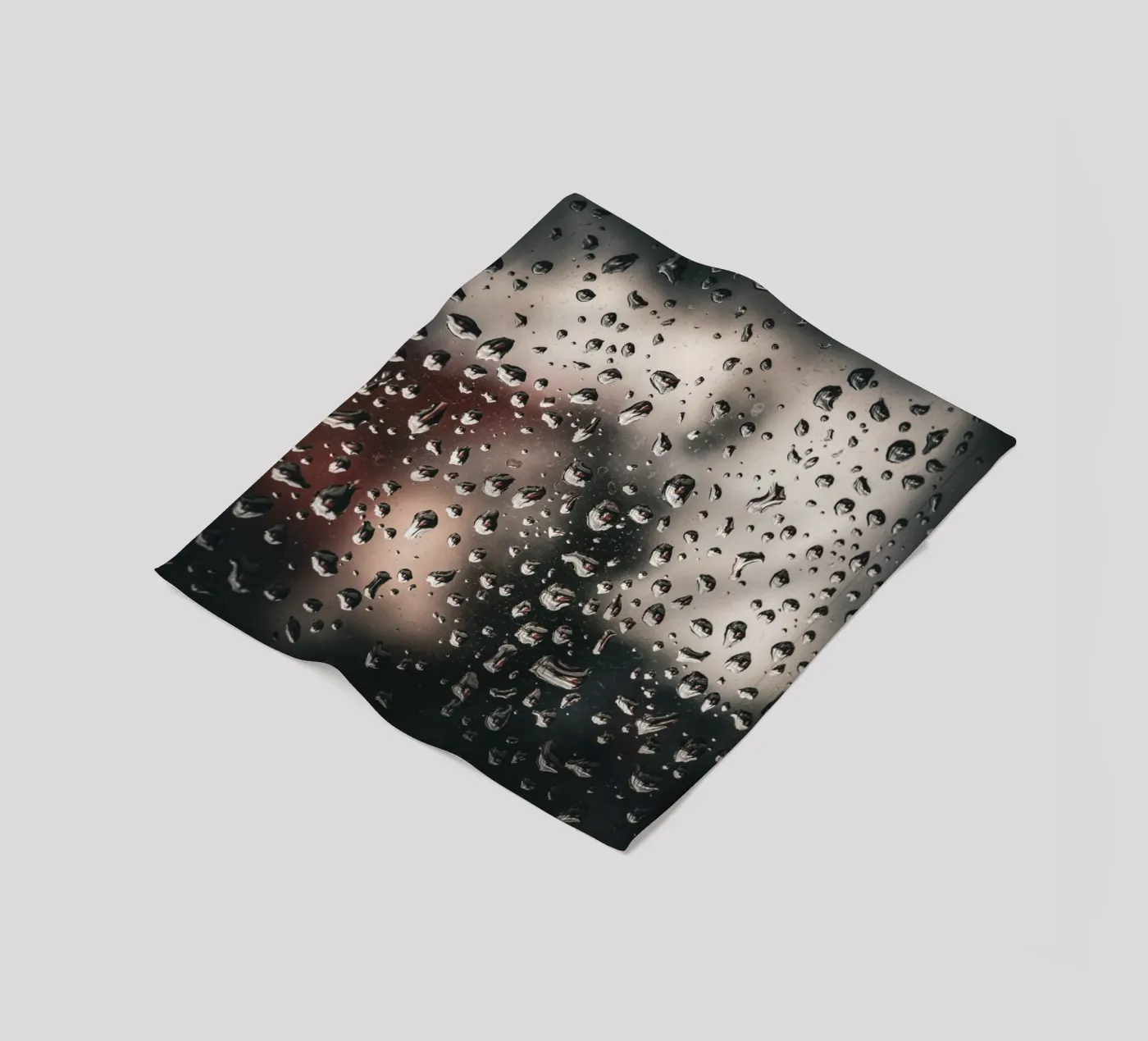 Regendruppels fleecedeken van Marcus Beckert | Fotografie