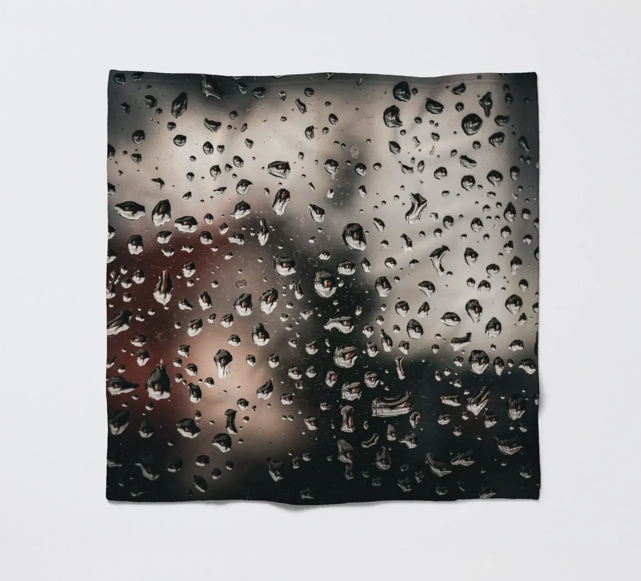 Regendruppels fleecedeken van Marcus Beckert | Fotografie