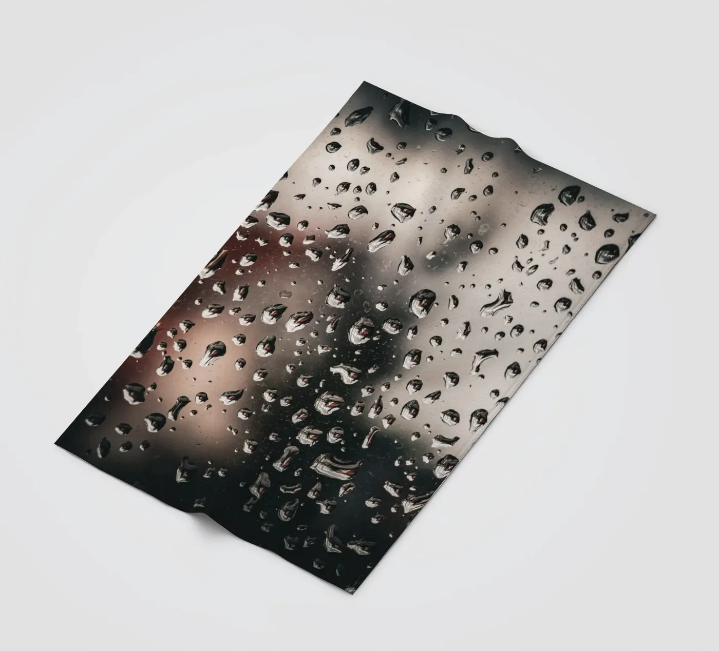 Regendruppels fleecedeken van Marcus Beckert | Fotografie