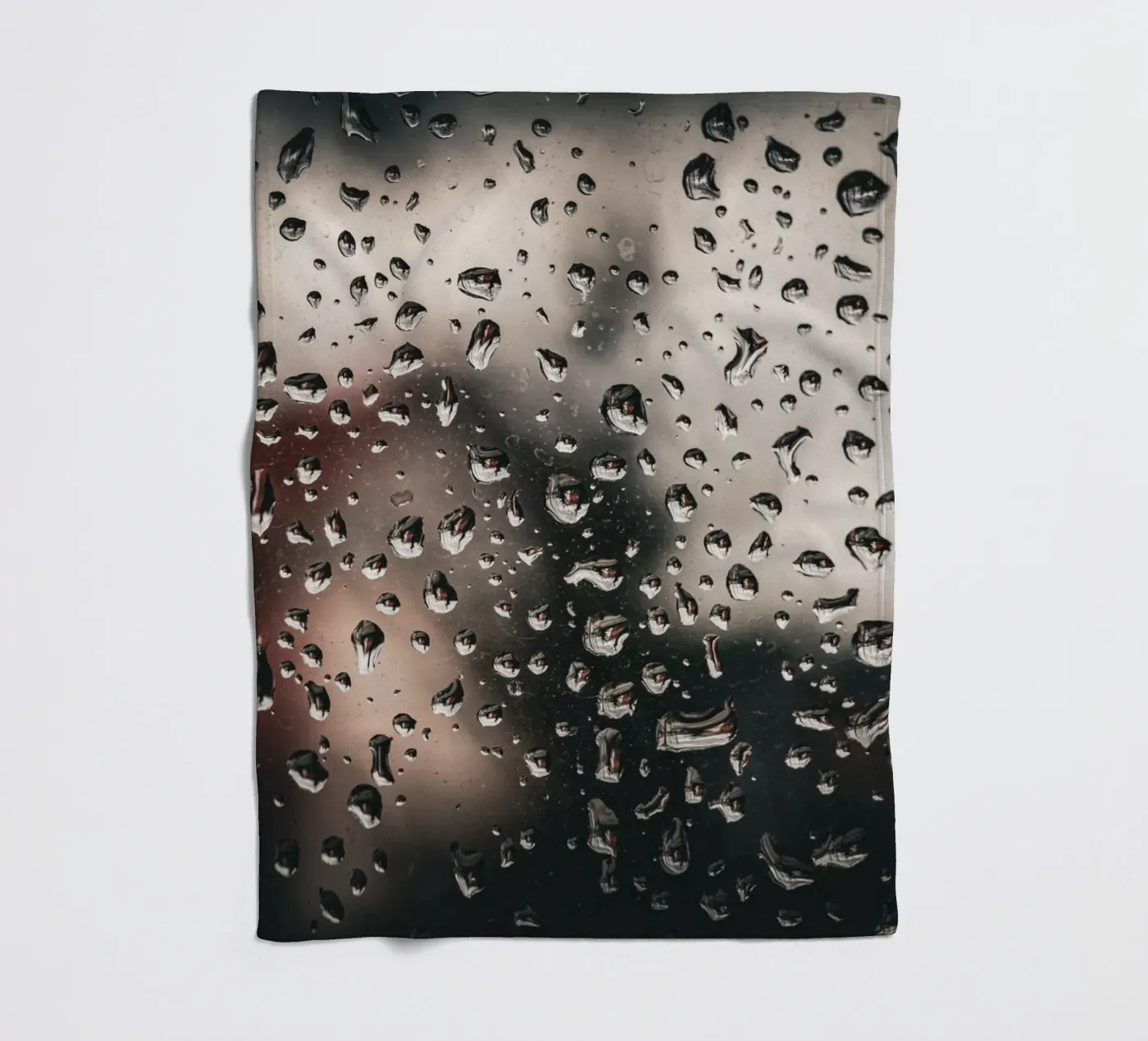 Regendruppels fleecedeken van Marcus Beckert | Fotografie