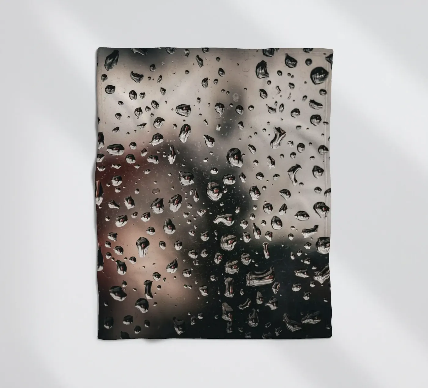 Regendruppels fleecedeken van Marcus Beckert | Fotografie