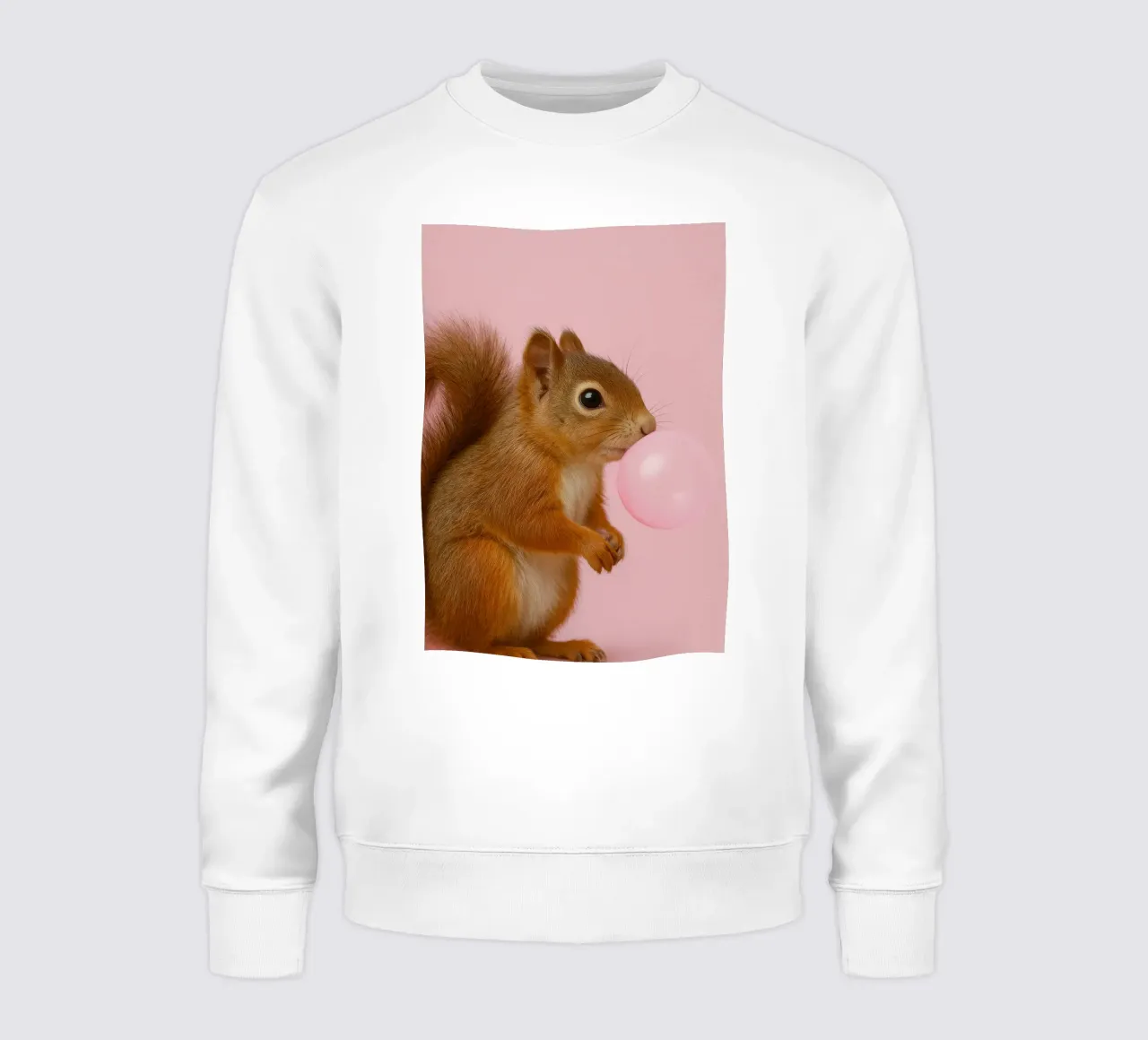 Squirrel with Bubblegum felpa da Attaboy Dsgn