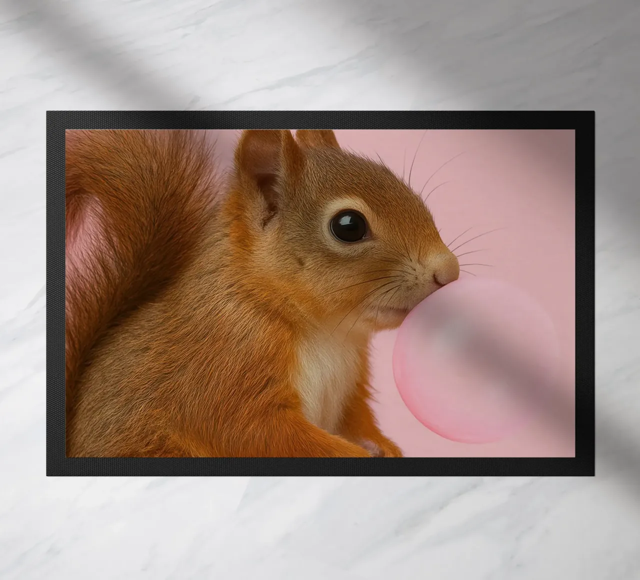 Squirrel with Bubblegum zerbino da Attaboy Dsgn