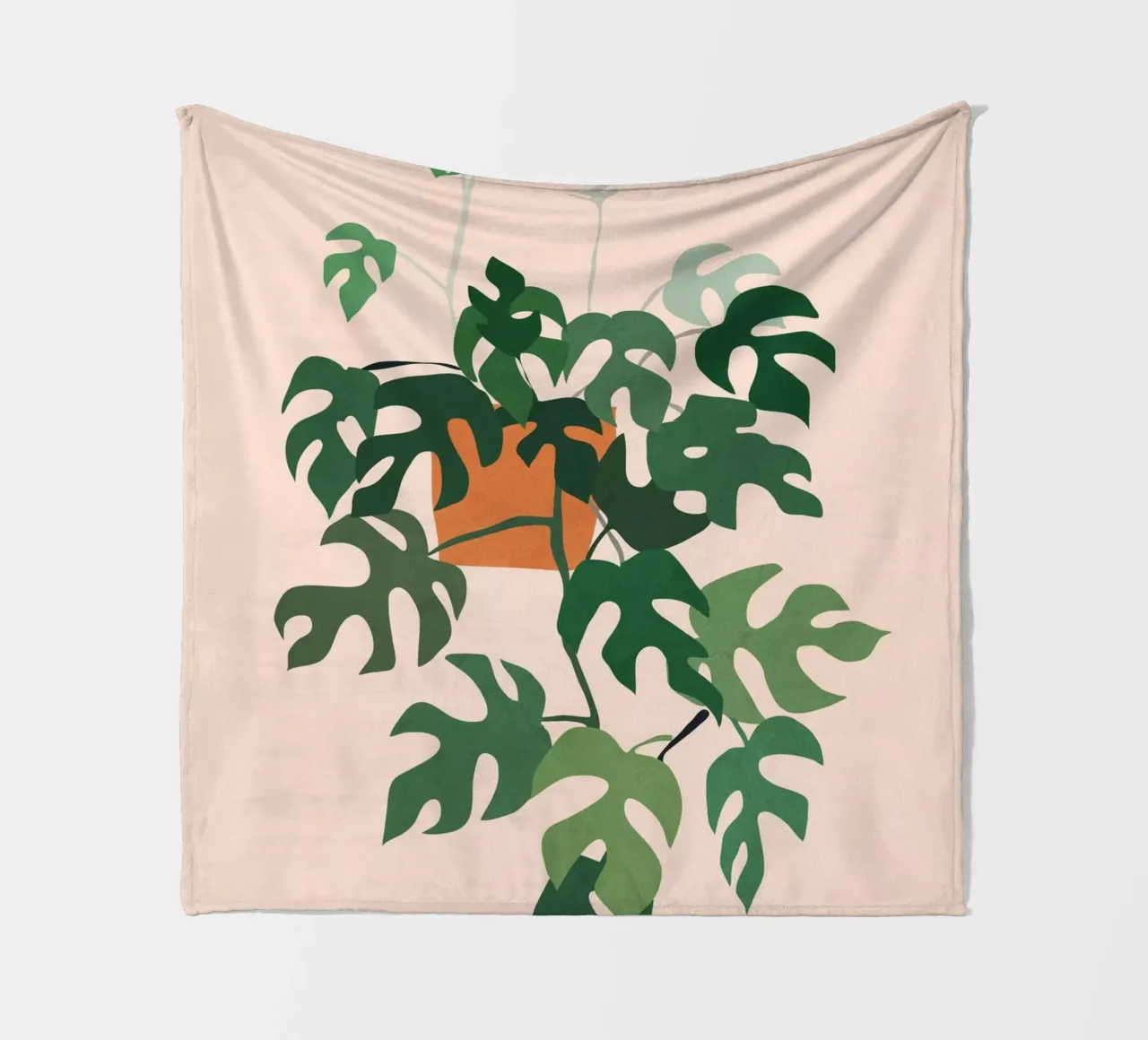 Plant 8 fleece blanket by ThingDesign