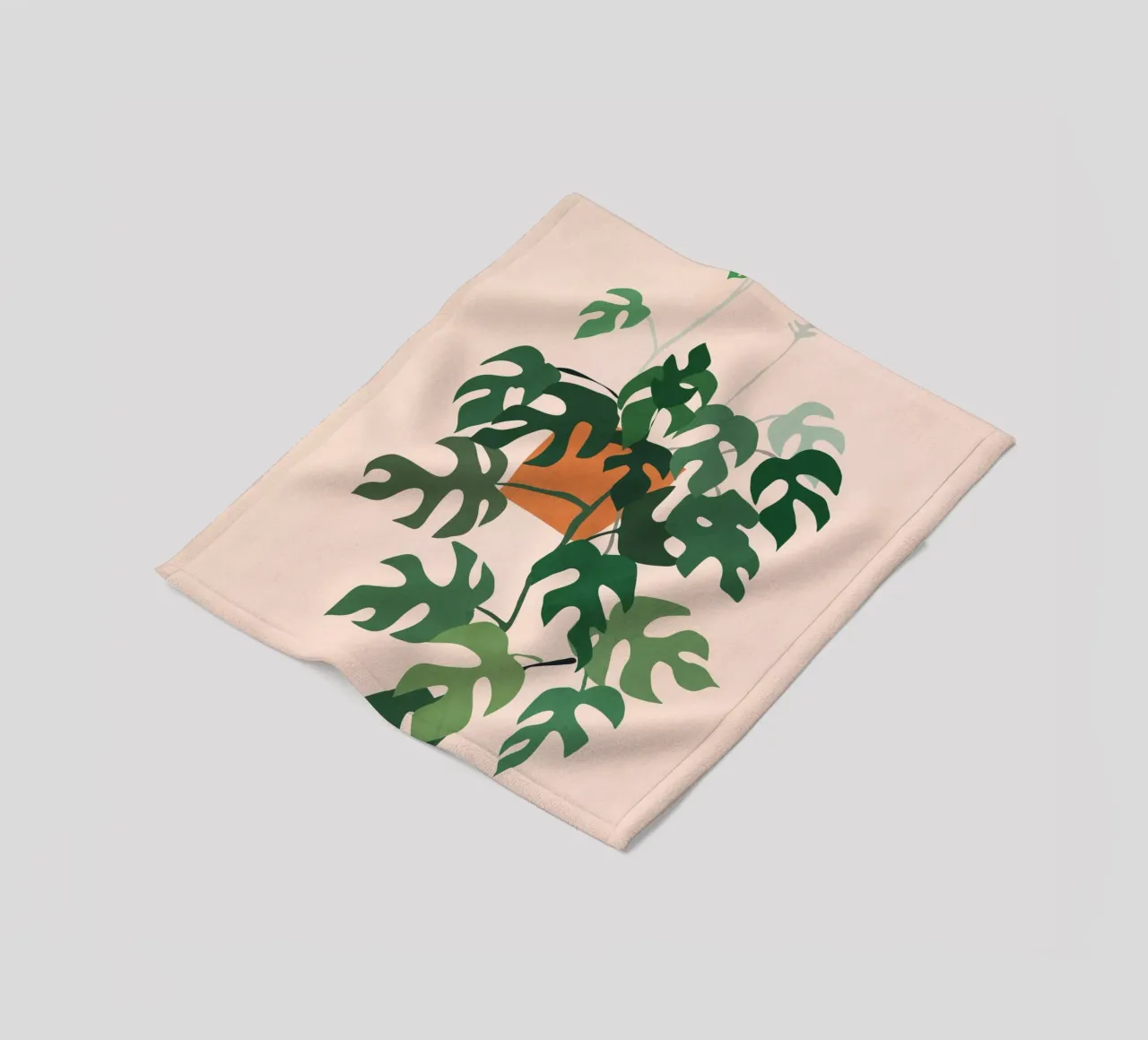 Plant 8 fleece blanket by ThingDesign