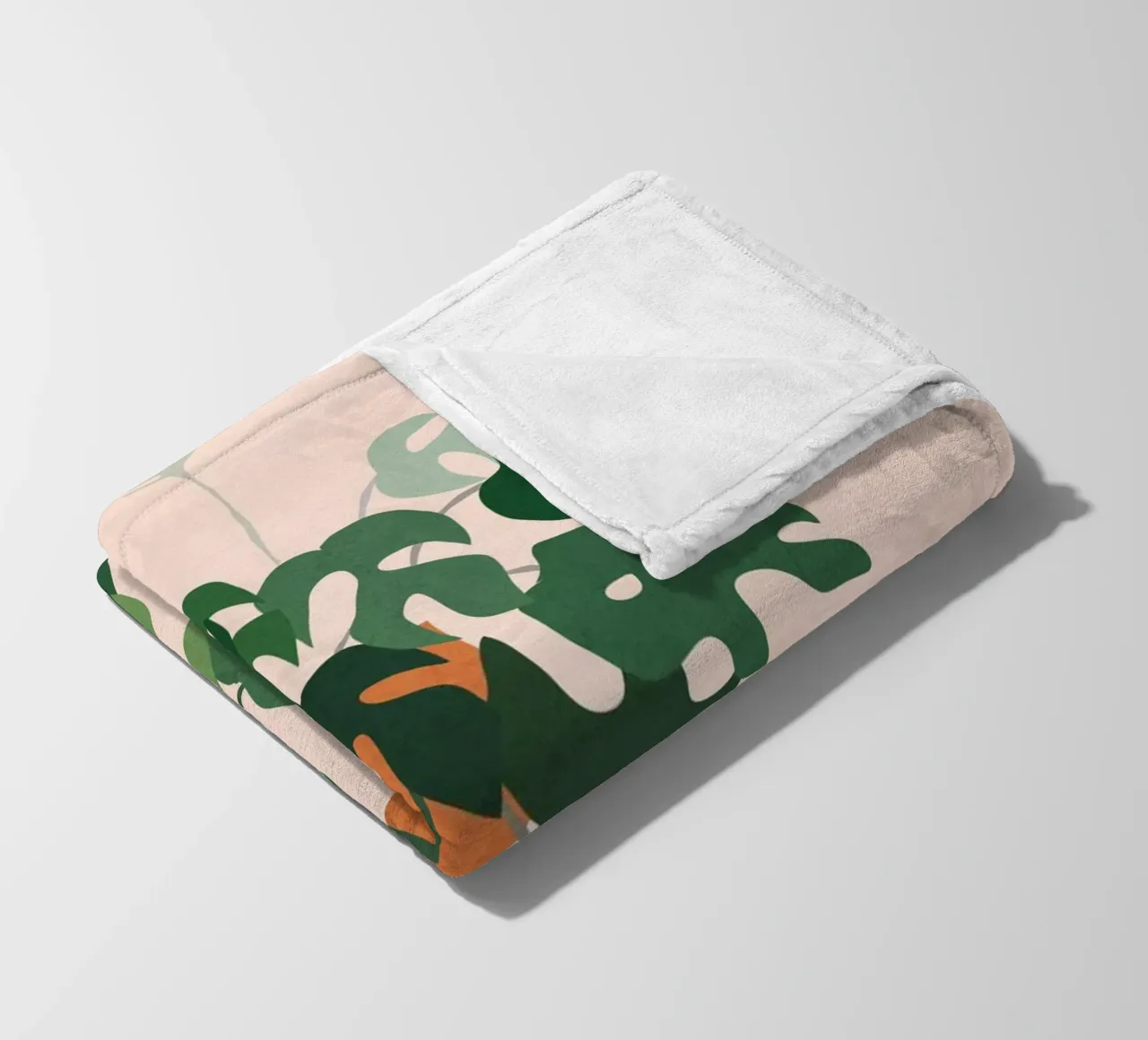 Plant 8 fleece blanket by ThingDesign