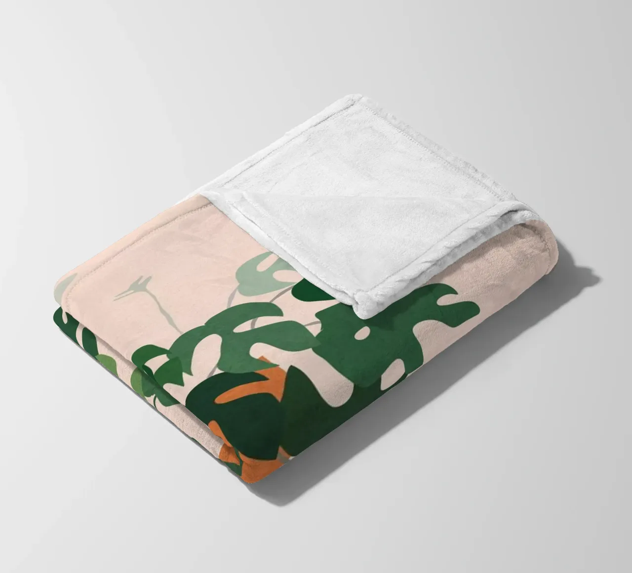 Plant 8 fleece blanket by ThingDesign