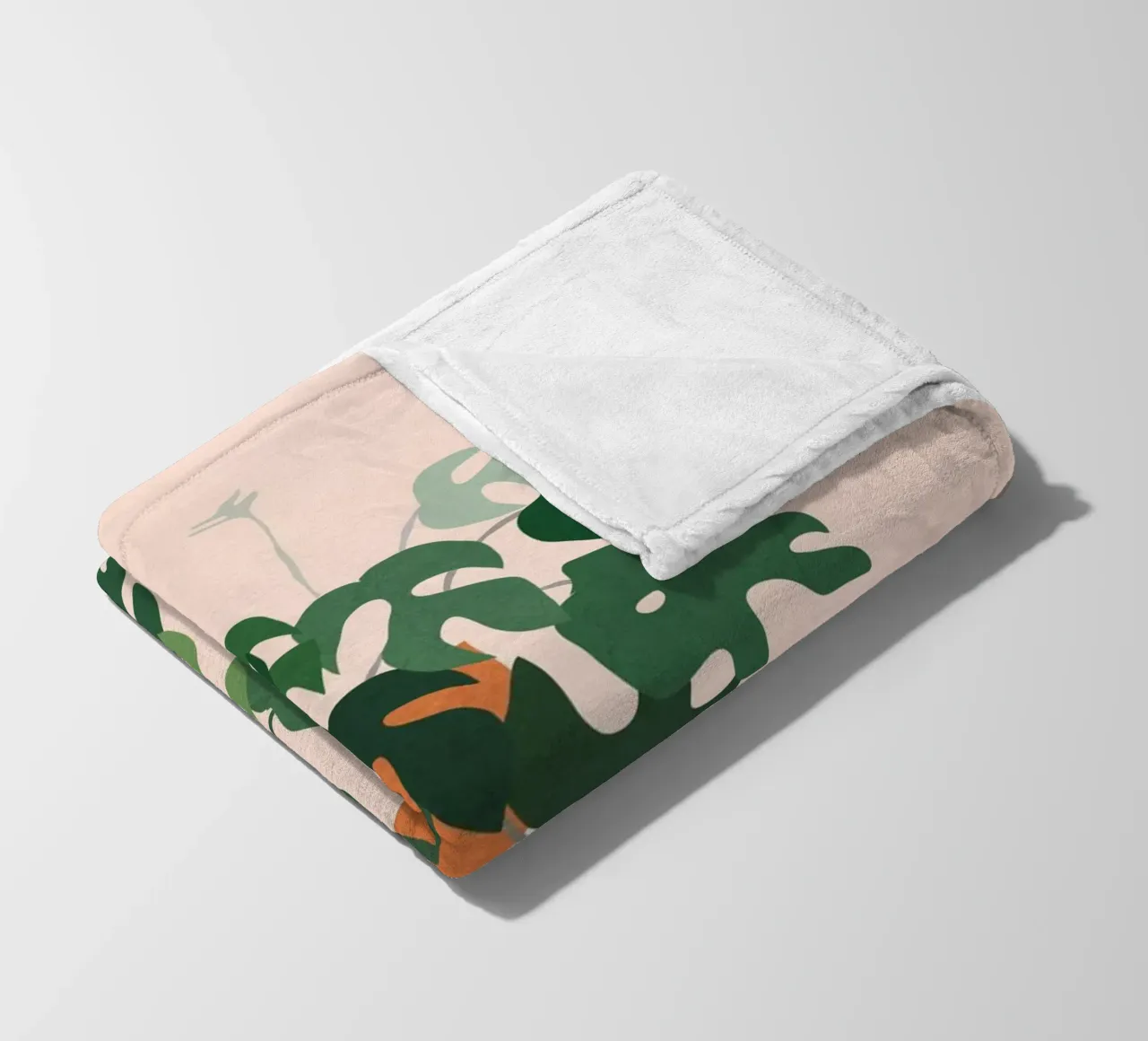 Plant 8 fleece blanket by ThingDesign