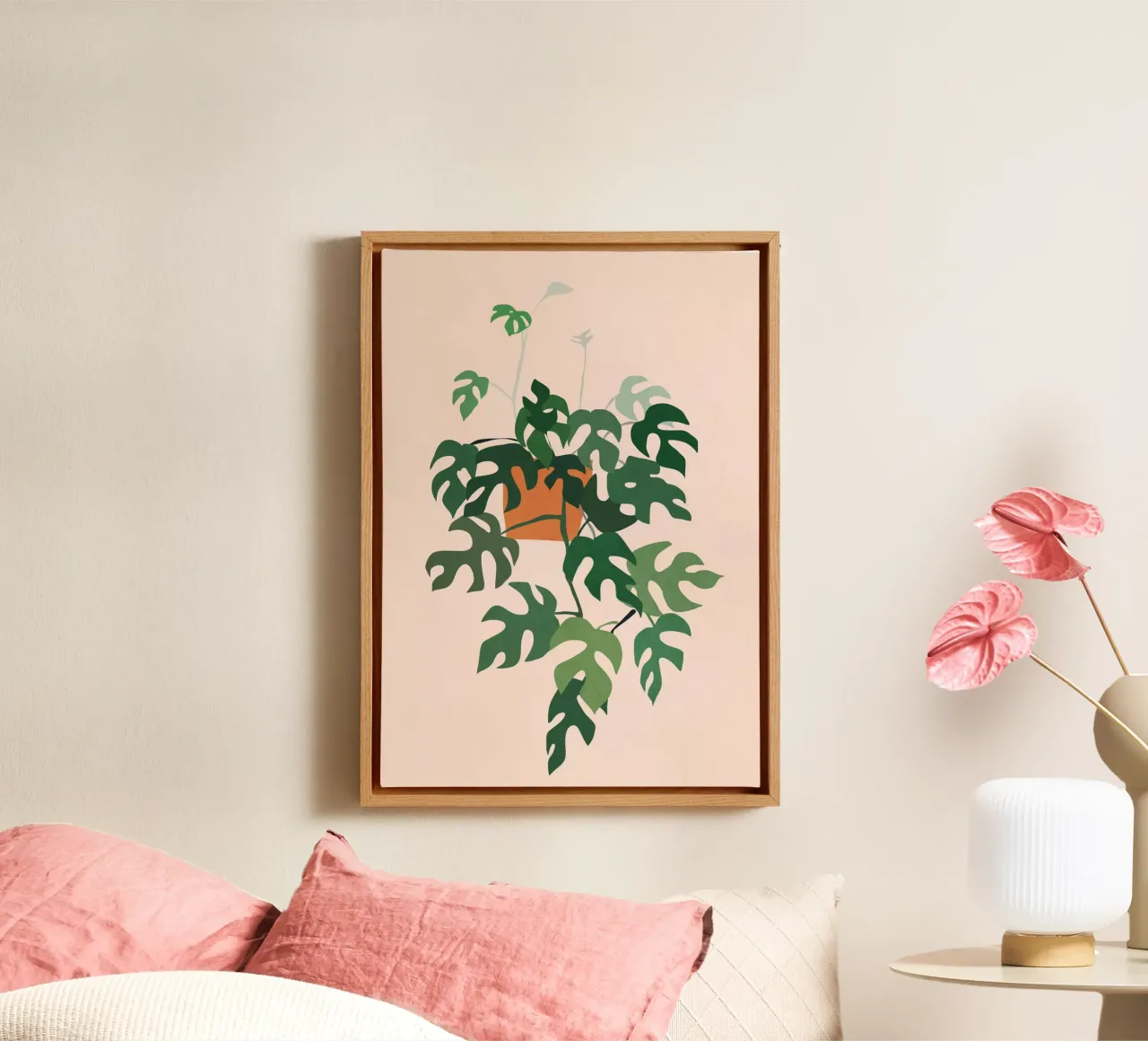 Plant 8 canvas by ThingDesign