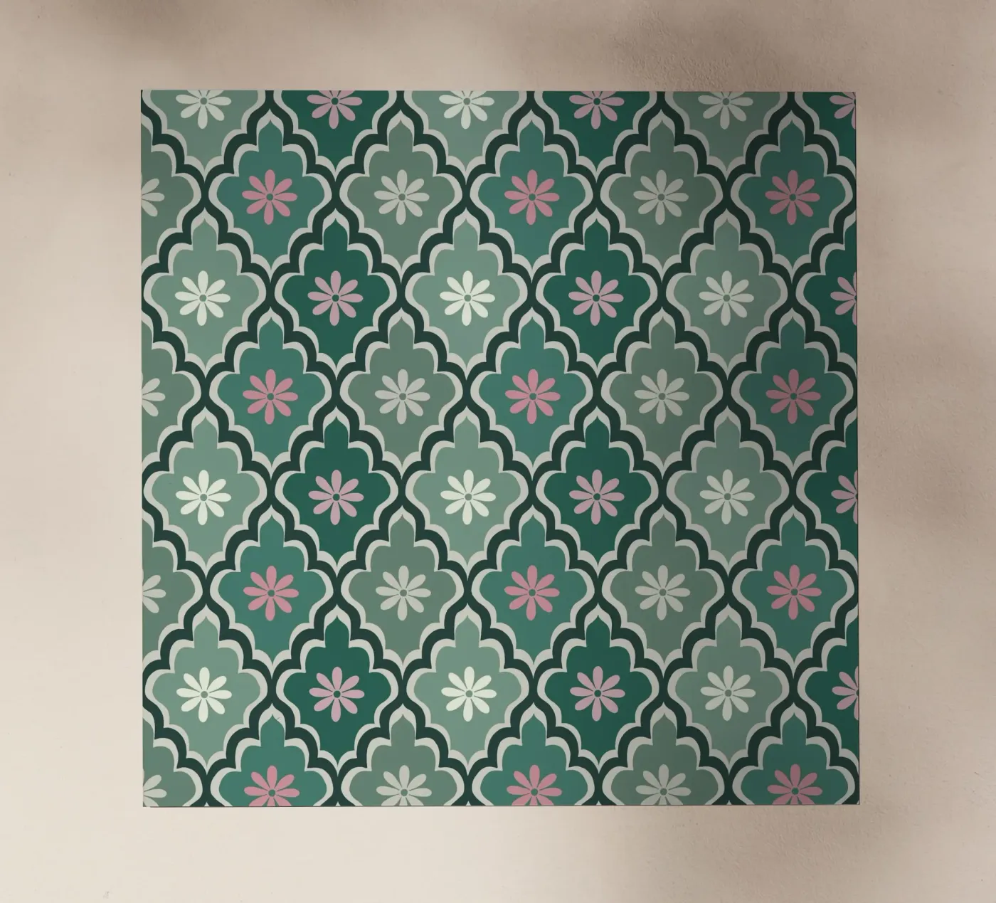 Moroccan Pastel pattern pellicola backlit da Vivi Nicolin