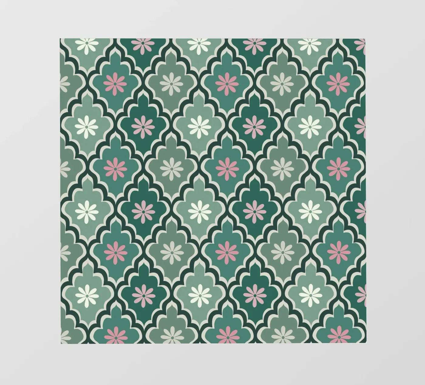 Moroccan Pastel pattern pellicola backlit da Vivi Nicolin