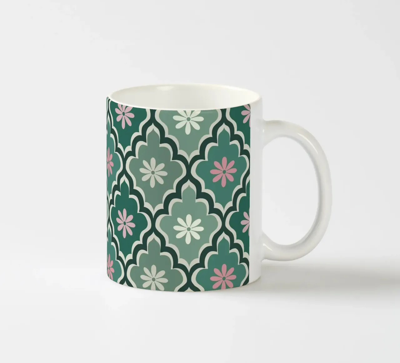 Moroccan Pastel pattern tazza in ceramica da Vivi Nicolin