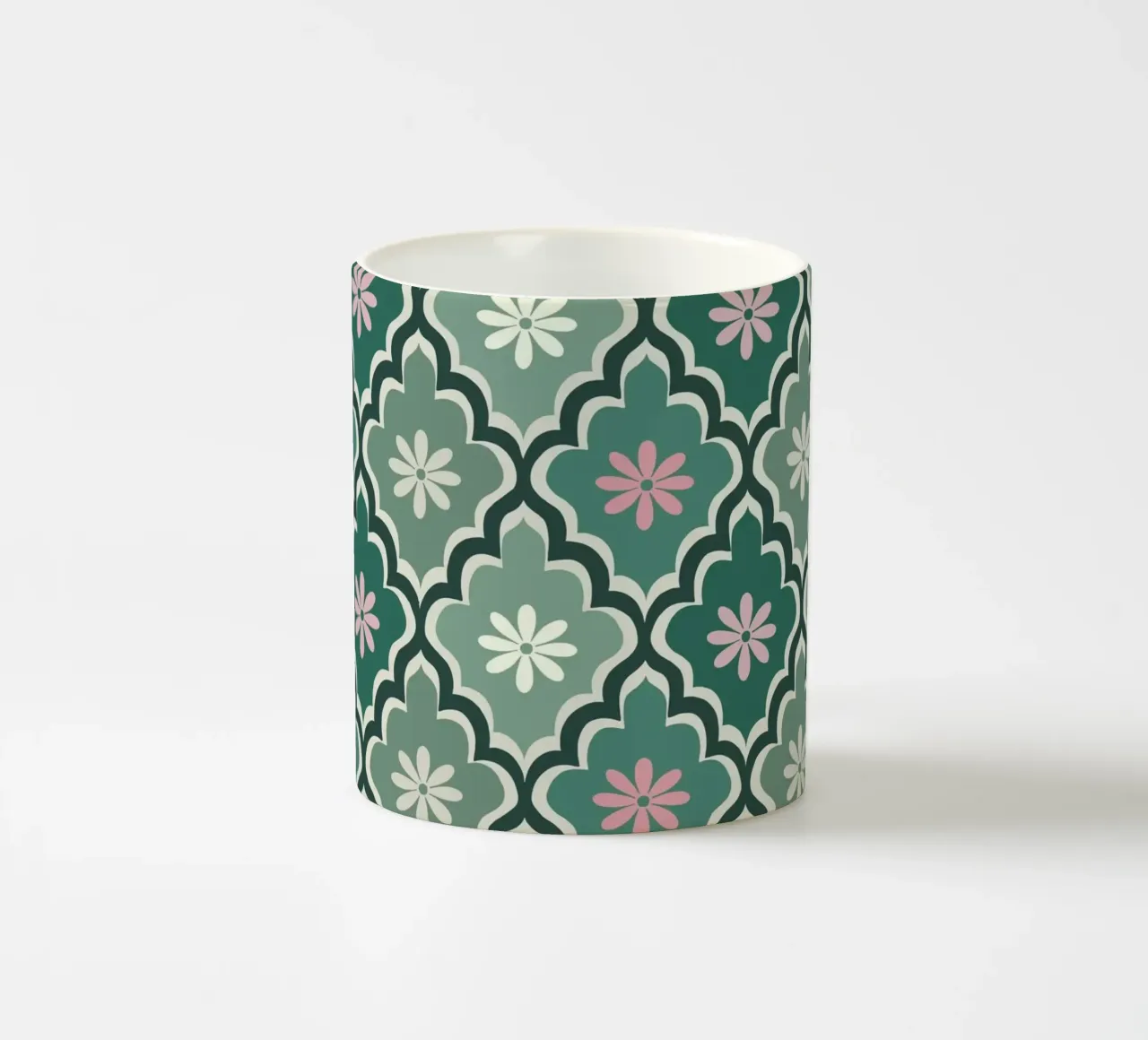 Moroccan Pastel pattern tazza in ceramica da Vivi Nicolin