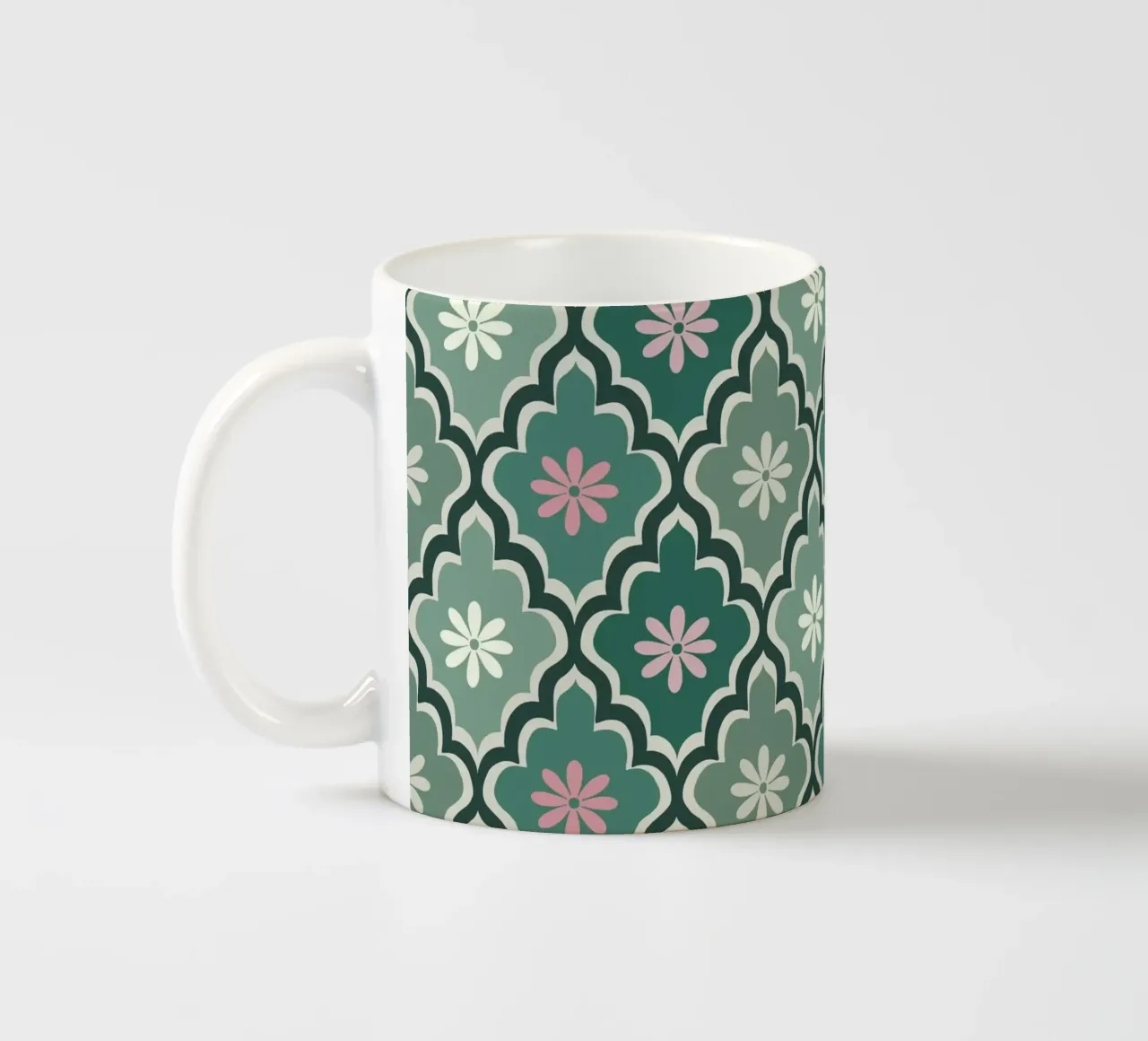 Moroccan Pastel pattern tazza in ceramica da Vivi Nicolin
