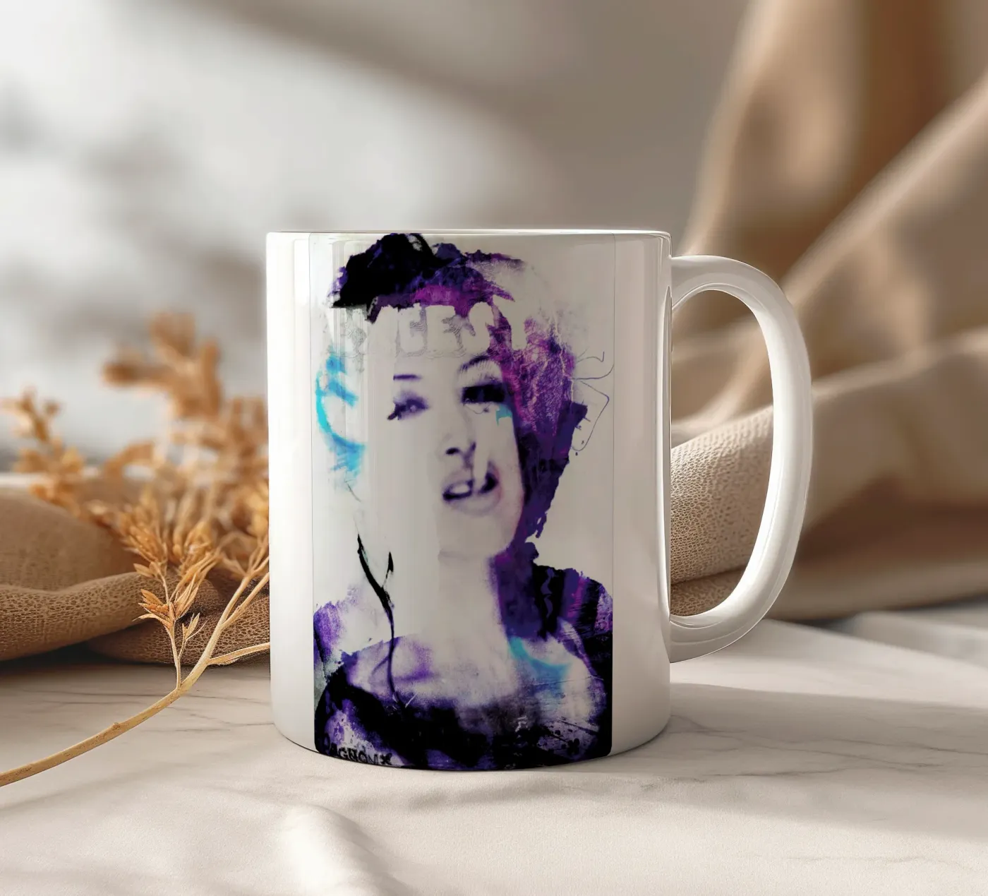 Exces ceramic mug by Sandrine Pagnoux