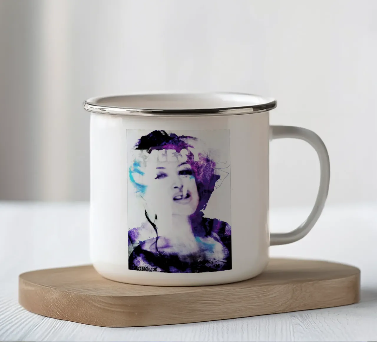 Exces tazza in smalto da Sandrine Pagnoux