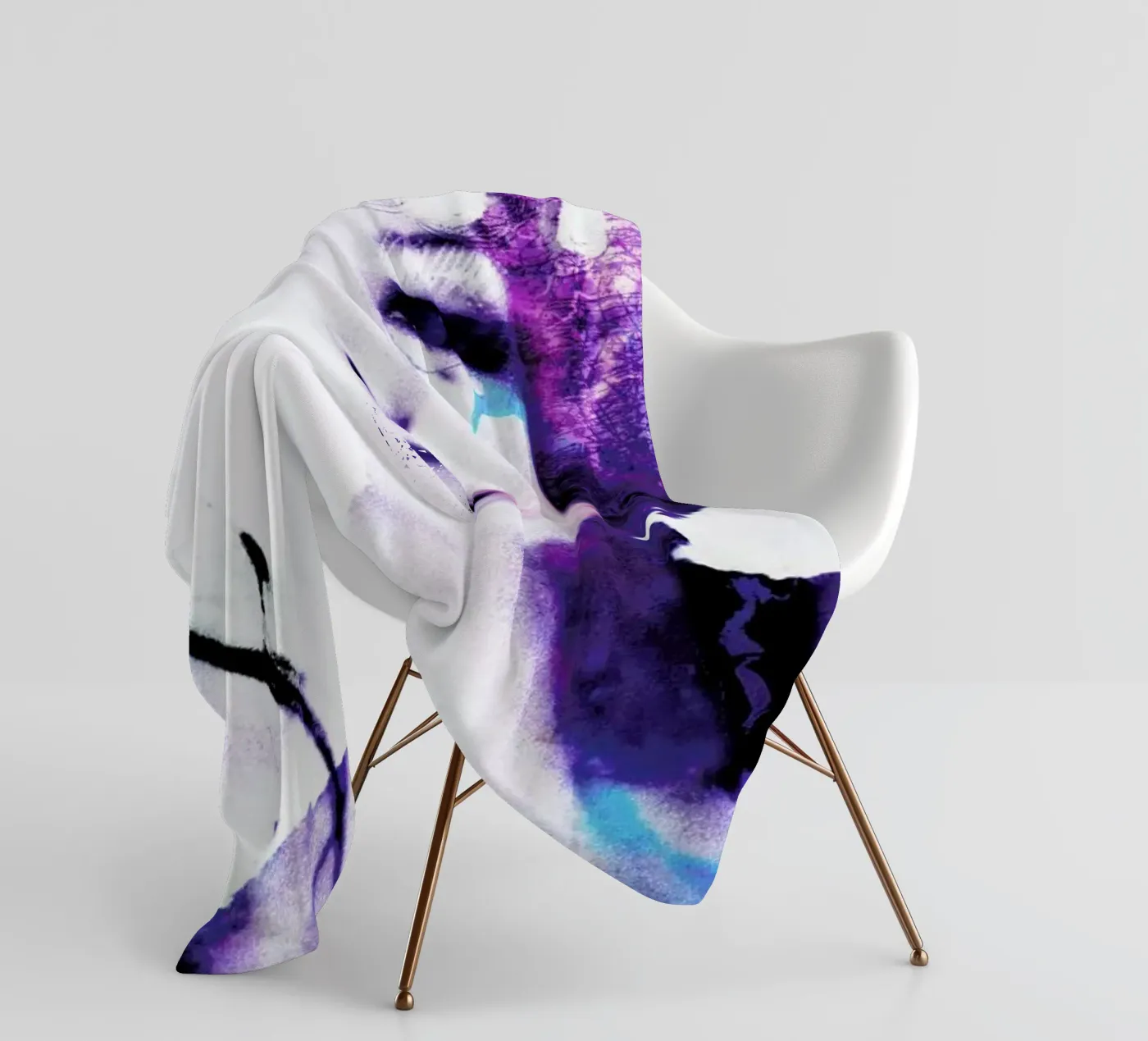 Exces fleece blanket by Sandrine Pagnoux