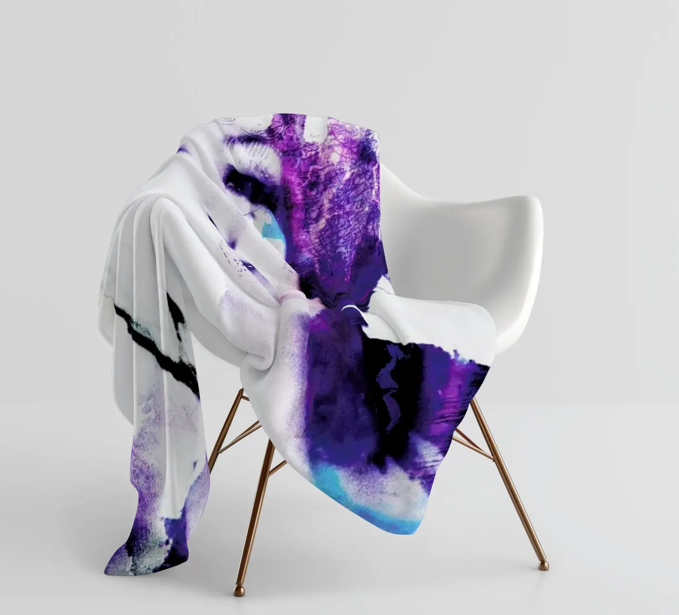 Exces fleece blanket by Sandrine Pagnoux