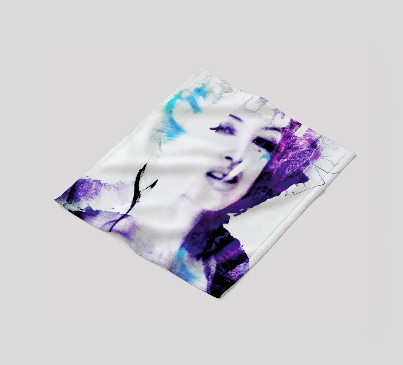 Exces fleece blanket by Sandrine Pagnoux