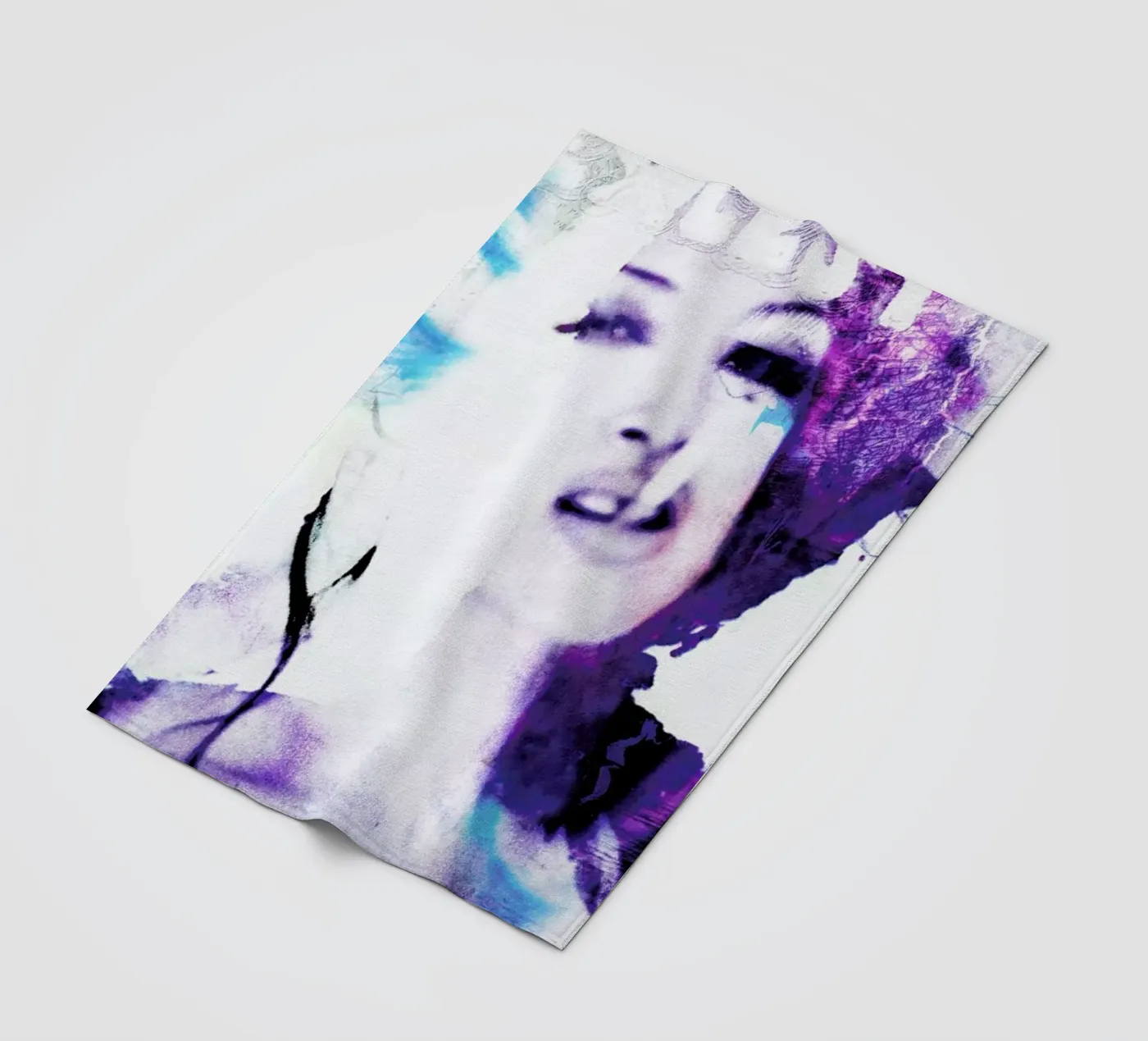 Exces fleece blanket by Sandrine Pagnoux
