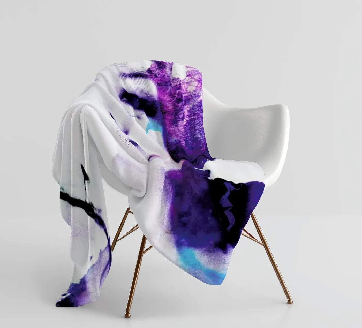 Exces fleece blanket by Sandrine Pagnoux