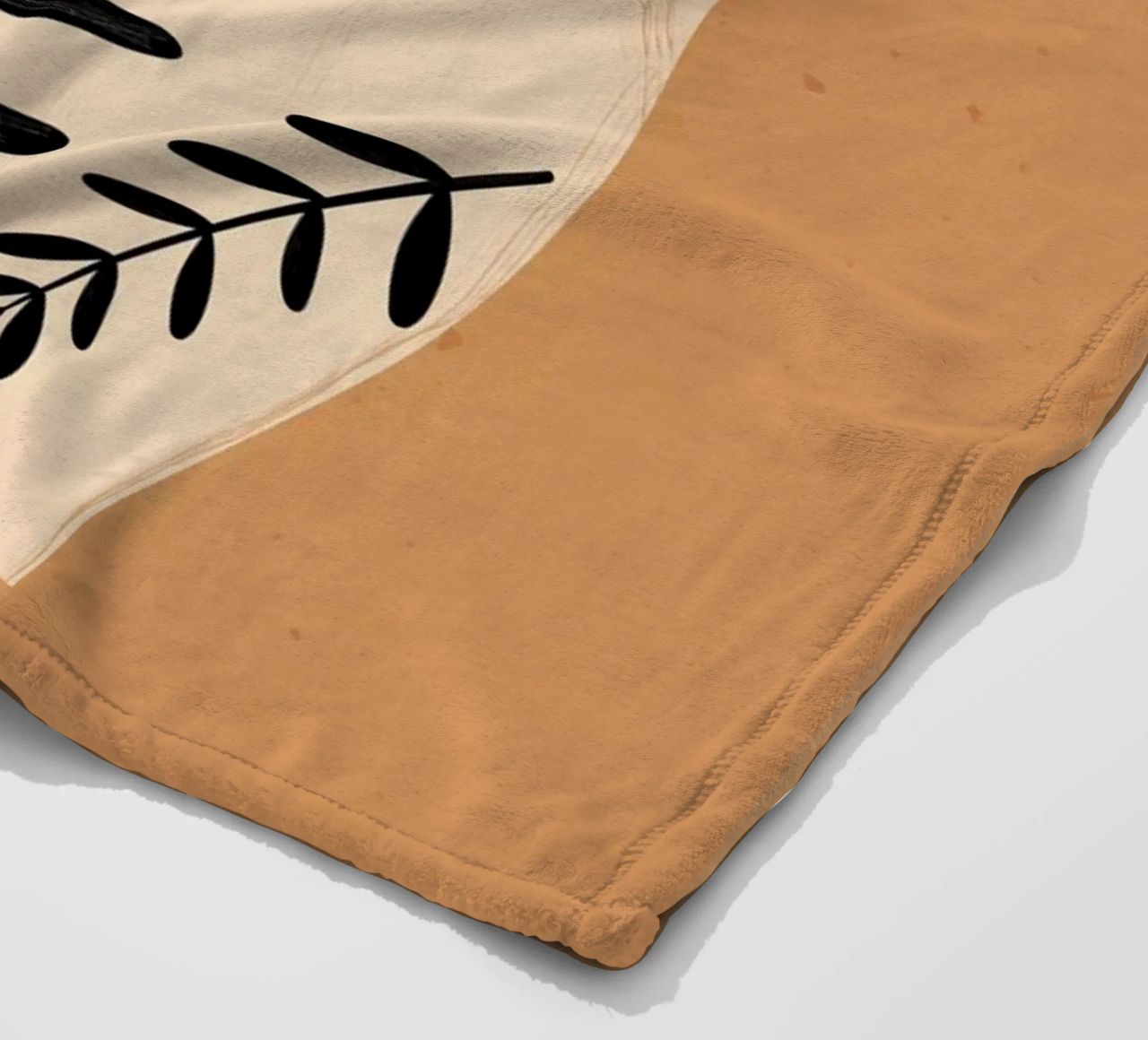 Vaso d'arte astratta minimalista coperta in pile da ThingDesign