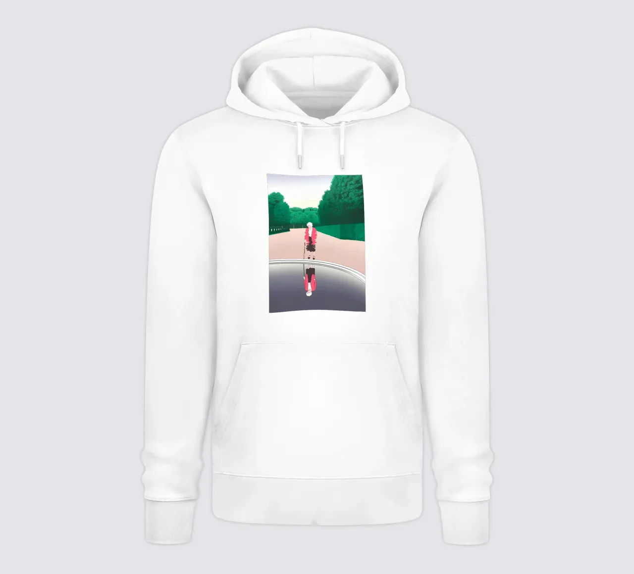 Riflesso di una donna, Pop Art, Simbolismo felpa con cappuccio da NorwesClub