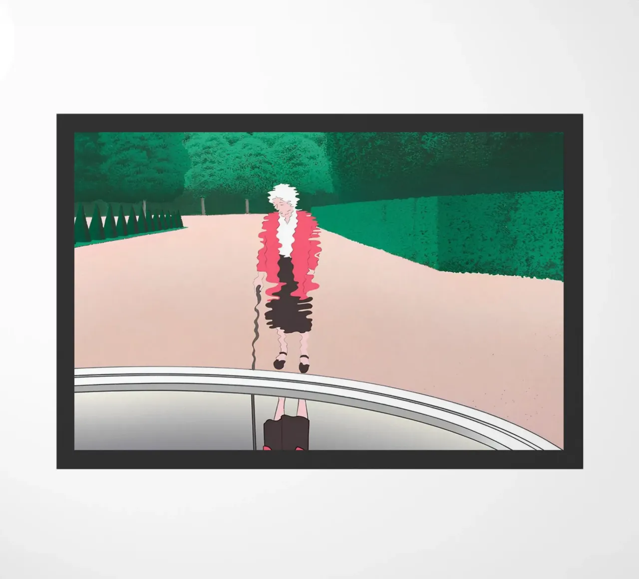 Riflesso di una donna, Pop Art, Simbolismo zerbino da NorwesClub