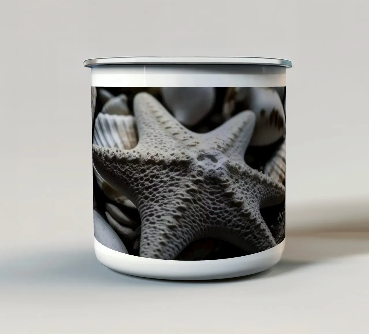 Beach Impressions No 57 tazza in smalto da treechild